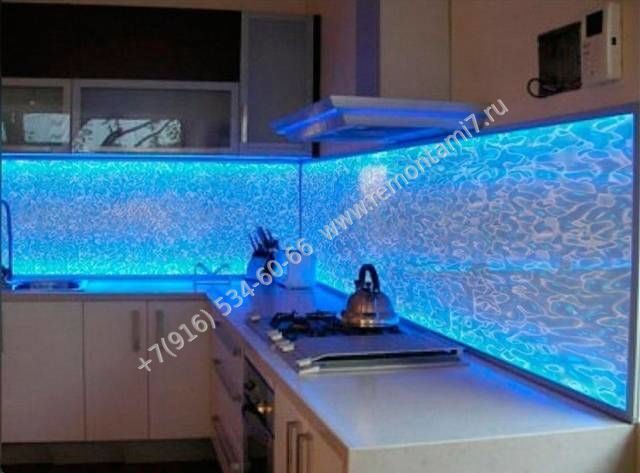 Плитка 3D в интерьере ванной и кухни